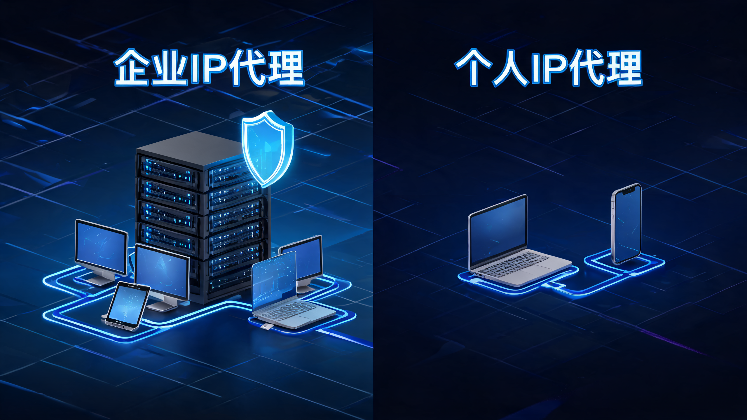 企业IP代理和个人代理有什么不同？配图